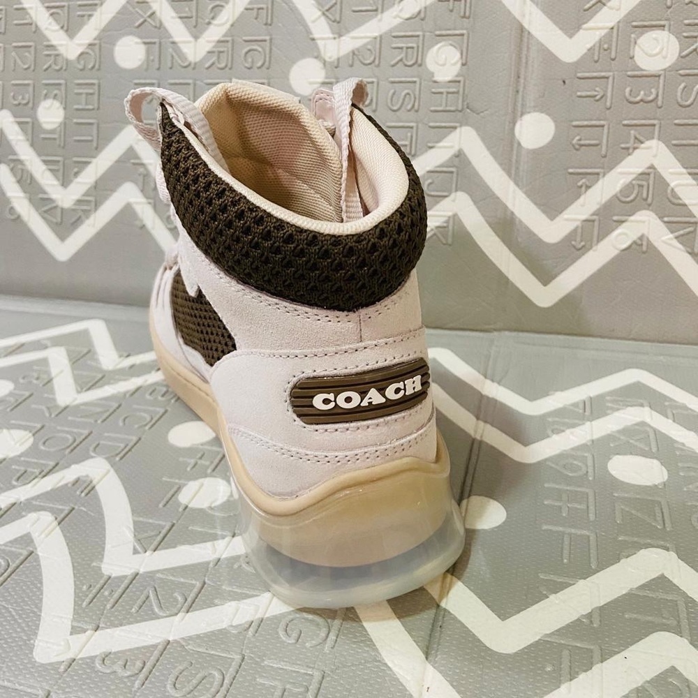 Coach limited edition high top shoes sneakers - Picture 3 of 8